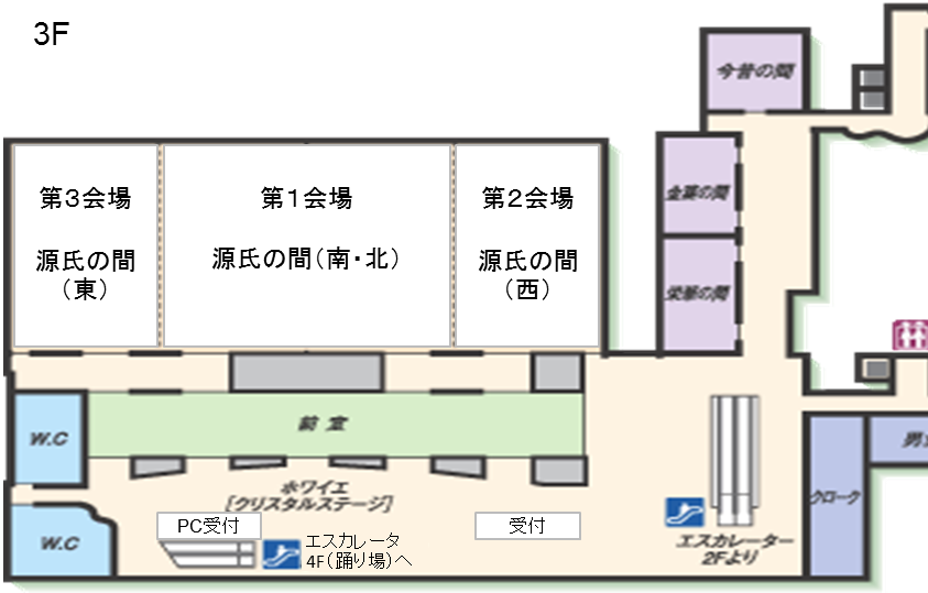 3F会場図